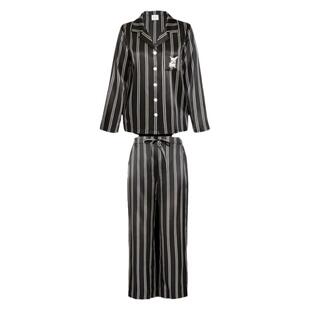 明星同款BEAST野兽派日进斗金小奶狗情侣真丝睡衣生日节日情人节