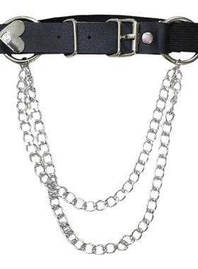 朋克哥特皮手臂环臂链甜酷配饰