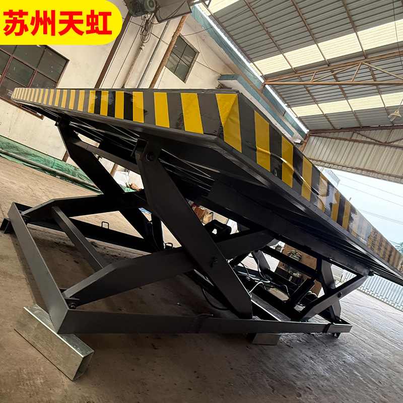 厂家定制剪叉式升降平台 大吨位仓库卸货电动液压固定升降平台