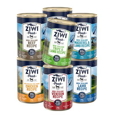 Ziwi巅峰狗罐头390g*8营养补水