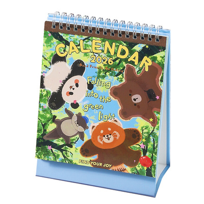 2026年新款台历可爱治愈高颜值