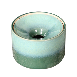 新款创意个性陶瓷漏斗烟灰缸家用复古中式客厅轻奢办公室潮流烟缸