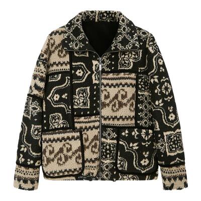 DIDDIMODA摇粒绒短外套夹克