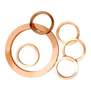 CF无氧铜垫片真空铜垫CF法兰管件密封圈25/35/63/80/100/150/200/