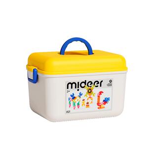 【自营】mideer弥鹿创想家拼插装儿童大颗粒软积木男女孩益智礼物