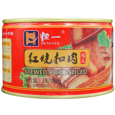 恒一精制红烧扣肉罐头五花肉户外