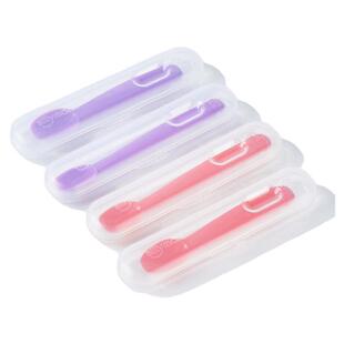 Sillymann思利满宝宝辅食硅胶软勺新生婴儿喂水奶养米粉儿童餐具