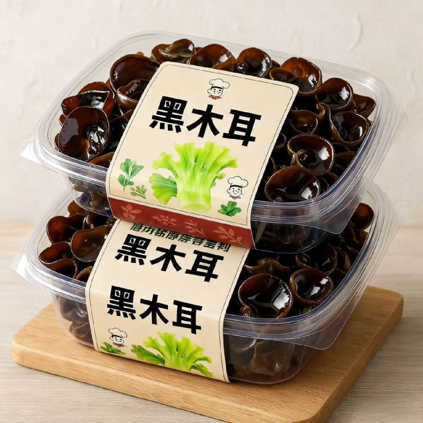 正宗毛木耳非东北野生黑木耳小碗耳肉厚无硫成人奶粉
