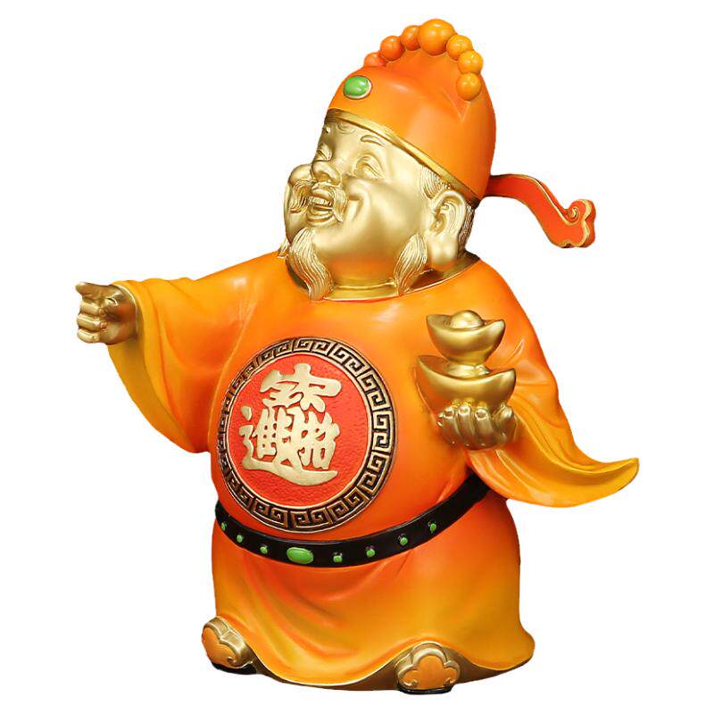 吉善缘《指定发财》铜财神摆件