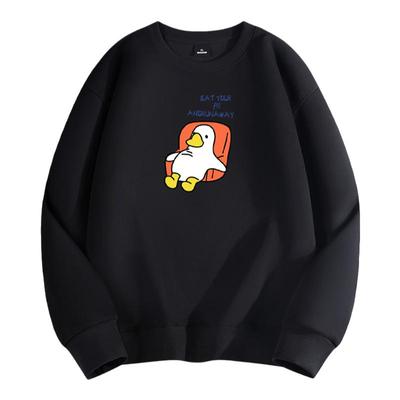 唐狮集团DESSO圆领卫衣男士春秋季新款秋冬加绒加厚潮牌男生上衣