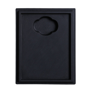 砚台文房四宝天然原石古砚1:1复刻高档梅花三弄大号安徽宣砚歙砚 初学者书法专用写毛笔字国画研墨实用墨台