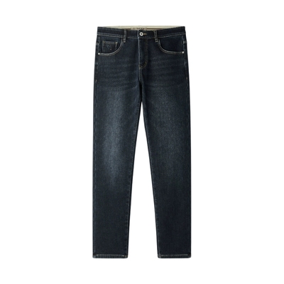 海澜之家中腰五袋款水洗牛仔裤