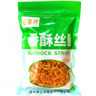 台湾三角饭团寿司料理牛蒡炸牛蒡丝油炸牛蒡条原味香酥丝