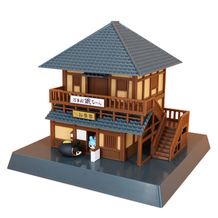 银魂万事屋拼装模型1:64手办DIY 银时土方盒蛋粉丝作品(送剪钳)