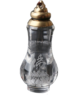 楞严咒许愿瓶挂坠嘎乌盒