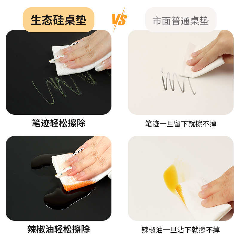 电脑桌垫超大鼠标垫办公室桌面键盘垫学生学习写字专用皮革书桌垫
