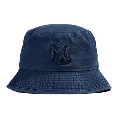 New Era纽亦华MLB纽约扬基队男女休闲潮流全棉渔夫帽子
