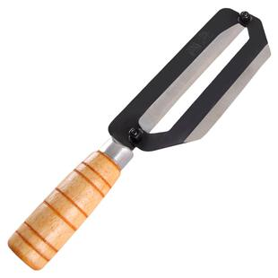 甘蔗削皮刀商用削菠萝神器水果店切甘蔗专用刀多功能刨刀刮皮器