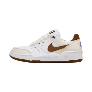 耐克/Nike Full Force Low 白棕 男款低帮减震舒适板鞋HJ3485-121