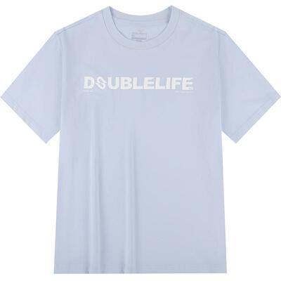 361度运动t恤男士2026夏季透气纯棉休闲宽松亲肤上衣印花圆领短袖