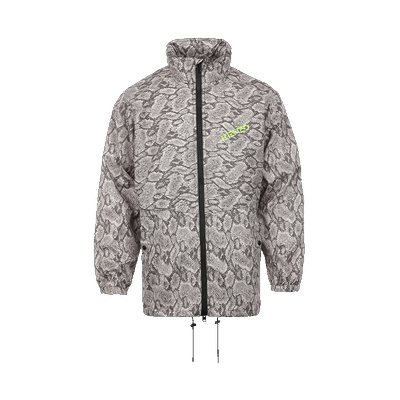 【自营】KENZO男士宽松休闲动物纹理印花薄款外套冲锋衣拉链长袖