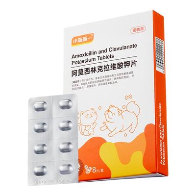 阿莫西林克拉维酸钾片猫狗