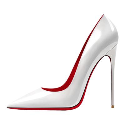 欧美气质斩男高跟鞋细跟浅口单鞋