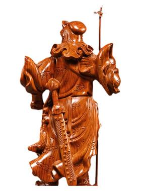 大奖礼业花梨纳财保平安整料雕刻