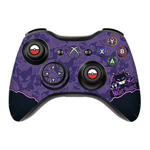 xbox360手柄贴纸xbox360slim手柄磨砂保护贴xbox手柄贴纸不留胶