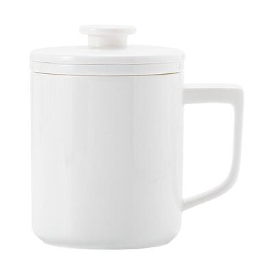 500毫升泡茶杯德化白瓷