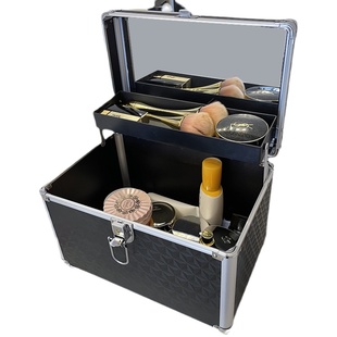 手提化妆箱带镜足疗按摩采耳技师收纳修脚师专用工具箱美容收纳盒