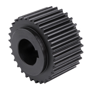 同步轮圆锯机套装涨紧碳钢同步带轮定做传动轮现货铝合金同步齿轮