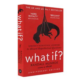 如果这样会怎样 英文原版 WhatIf What If 那些古怪又让人忧心的问题 儿童趣味科普百科读物 兰道尔门罗Randall Munroe 英语书籍