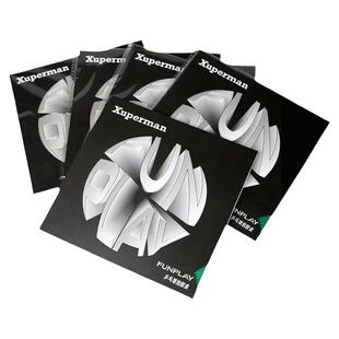 Xuperman许昕团队研发FUNPLAY橙绿弹性弧圈蛋糕海绵乒乓反胶