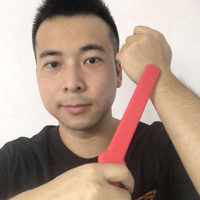 杜氏一指拍痧掌板硅胶按摩捶背经络拍敲打器保健锤棒手养生健康拍