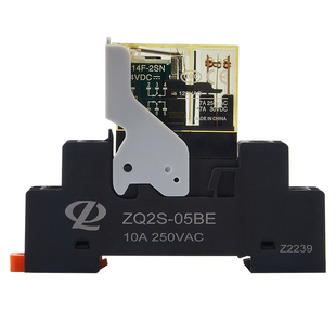 小型薄型中间继电器24V12V220V交流替代和泉RJ1S/2S微型电磁5/8脚