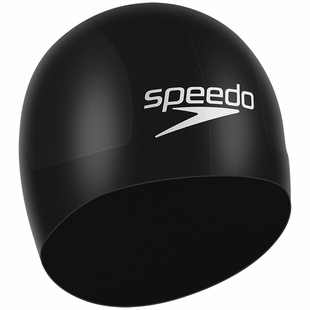Speedo泳帽专业竞赛游泳帽竞速训练比赛硅胶钢盔游泳帽
