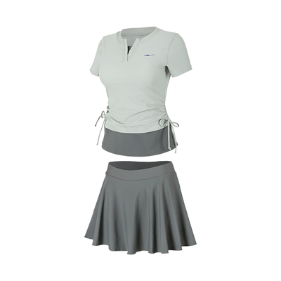 鸿星尔克分体泳衣女士微胖显瘦