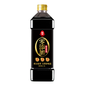 莲花0添加酿造酱油1L 特级生抽黄豆家用凉拌炒菜面蘸料调料旗舰店