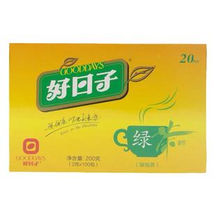 好日子绿茶袋泡茶200克（2克*100包）