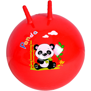 幼儿园羊角球儿童跳跳球加厚大号充气蹦蹦球感统训练运动器材玩具