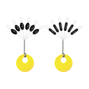 钓鱼超紧硅胶太空豆特级优质橡胶100组橄榄形型散装小号渔具配件