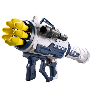 儿童超大号火箭连发射炮筒玩具男孩4狙击5枪7益智8软弹9岁6加特琳