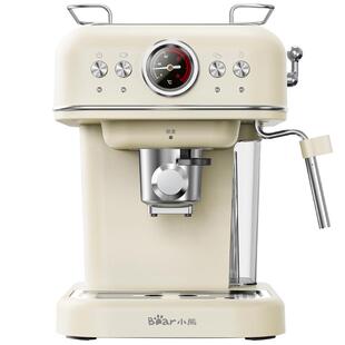 小熊咖啡机意式浓缩家用小型全半自动蒸汽圣诞节一体机美式礼物壶