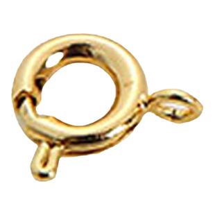 14K弹簧扣包金保色手工diy饰品手链项链配件材料收尾连接锁扣子