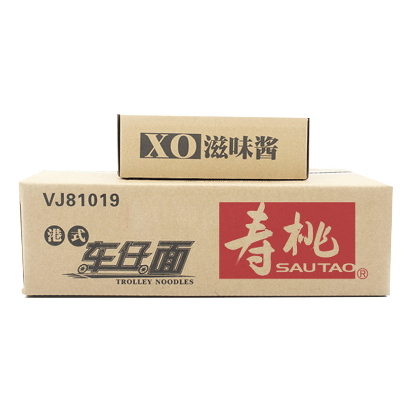 寿桃牌港式广东省12包免邮车仔面