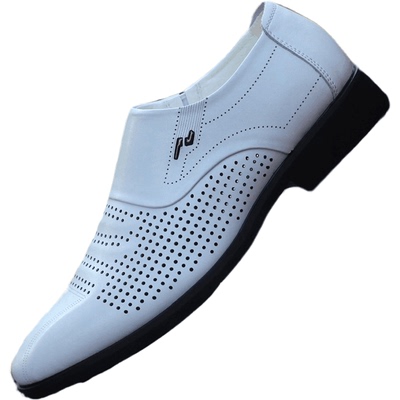 夏季透气男鞋子镂空凉鞋男