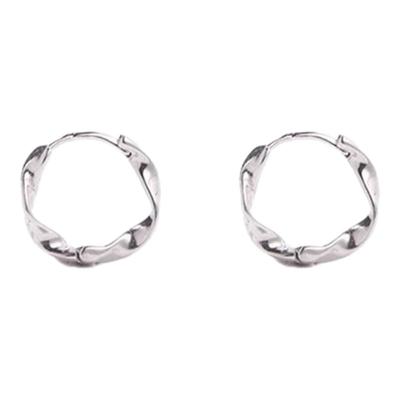 999纯银耳环女养耳洞睡觉不用摘