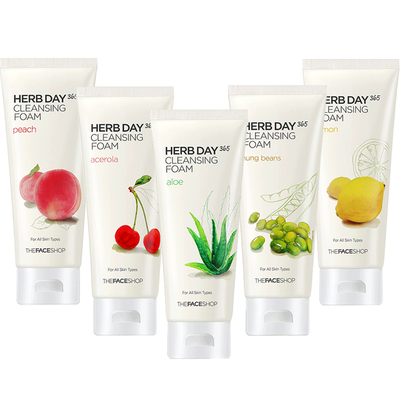 菲诗小铺洗面奶草本清洁官方正品