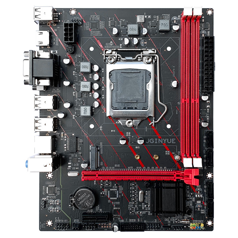 精粤H61主板替b75小板1155针DDR3